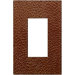 Artitude Brown Leather Decorative Light Switch Cover - Single Rocker Switch