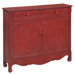 Cottage Cupboard in Distressed Raspberry