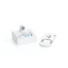 The Connector in Frost White / White