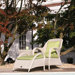 Sussex Lounge Armchair and Footrest Set