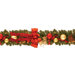 Pre-Lit 9' x 12" Cozy Christmas Garland