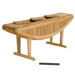 Teak Altaro Oval Drop Leaf Table