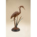 Crane and Cattails Statue