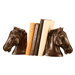 Classic Horsehead Bookends Pair