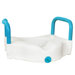 4" 3-Way Raised Toilet Seat in White