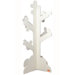 Wooden Clothes Tree in White