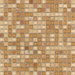 Elida Glass 12" x 12" Mosaic in Sand Stone