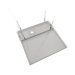 Suspended Ceiling Adapter with Side Adjustment Compatible with All Standard 1.5" Thread