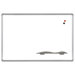 4' x 6' Porcelain Steel Markerboard with Presidential Trim