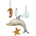 Seascape Shower Curtain Hooks (Set of 12)