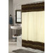 Animal Instincts Zuri Faux Fur Trimmed Shower Curtain