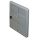 Economical Mid-Size 120v Single Pole Fan Forced Wall Heater w/ Back Cans