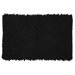 Chenille Black Rug