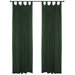 Voile Tab Top Forest Cotton Curtain