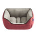 Reversible Rectangular Cuddler Dog Bed