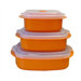 Calypso Basics Microwave Steamer Set in Orange