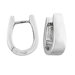 Sterling Essentials Sterling Silver U-shaped Hoop Earrings