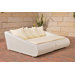 Loungebett "Malta" in Cr&egrave;me
