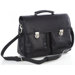 Single Compartment Briefcase in Black