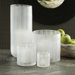  Desert  Frosted Glass Candle Holder Vase