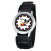 Kid's Mickey Mouse Time Teacher Watch in Black Nylon