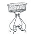 Wrought Iron Planter - 26" x 16" x 35"