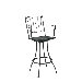 Aurora Swivel Bar Stool - Arm