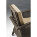 Trinidad Wicker Dining Arm Chair with Cushion