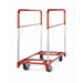 Narrow Folding Round Table Mover with 2 Fixed and 2 Swivel 5" Phenolic Casters
