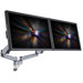 Dual Monitor Wall Mount Spring Arm Quick Release