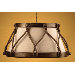 Rustik Tambor 4 Light Drum Pendant