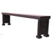 Wesley Pedestal Wood Bench