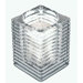 Glass Votive Tealight Holder with Candle