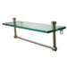 Universal 22" Single Glass Shelf with Towel Bar