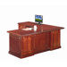 Heritage L-Shaped Executive Desk with Reversible Pedestals