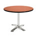 Multi-use 29.5" x 42" Round Folding Table
