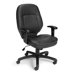 Leatherette Back Ergonomic Confrence Chair with Arms