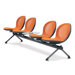 Net Beam Four Chair Beam Seating with Table