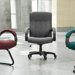High-Back Upholstered Executive Conference Chair with Arms