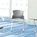 Multi Use Fabric Seat and Back Stacker Chair