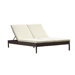 Manhattan Double Chaise Lounge with Cushion