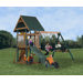 Wood Boulder Creek Swing Set