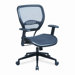 Space Air Grid Deluxe Task Chair, 20-1/2 x 19-1/2 x 42, Black