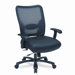 Executive Big & Tall Chair, Air Grid Back/Leather Seat