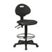 Drafting Chair with Adjustable Footrest