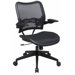 Air Grid Seat and Back Space Seating Deluxe Office Chair with Cantilever Arms