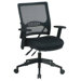 SPACE Mid-Back Managerial Chair with Mesh Seat and Adjustable Arms