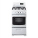 20" 4-Burner Gas Range with Oven Window in White