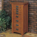 Mission Oak Jewelry Armoire