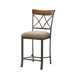 Cafe Hamilton Counter Stool in Brushed Faux Medium Cherry